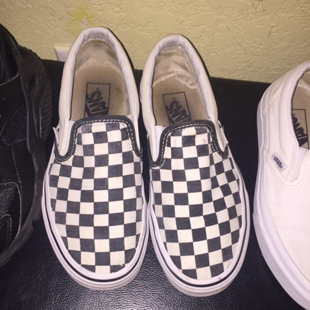Checkered vans